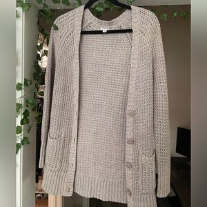 Tan American eagle knitted cardigan